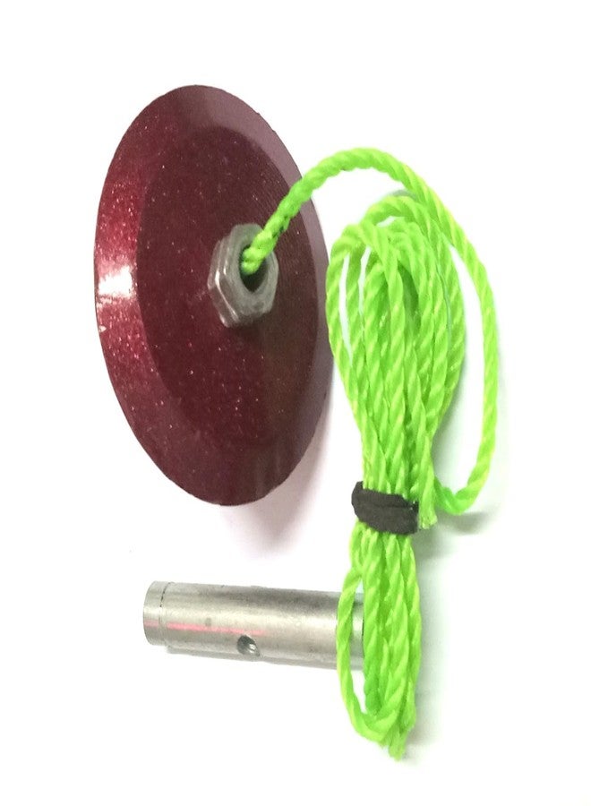 Tunir Professional Plumb Bob Tool with Retractable Nylon Cord, Size 4 No-250 Gms - Image 3